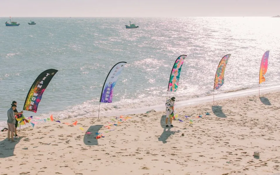 Beach flag, Visina 2,7 m, jednostrano