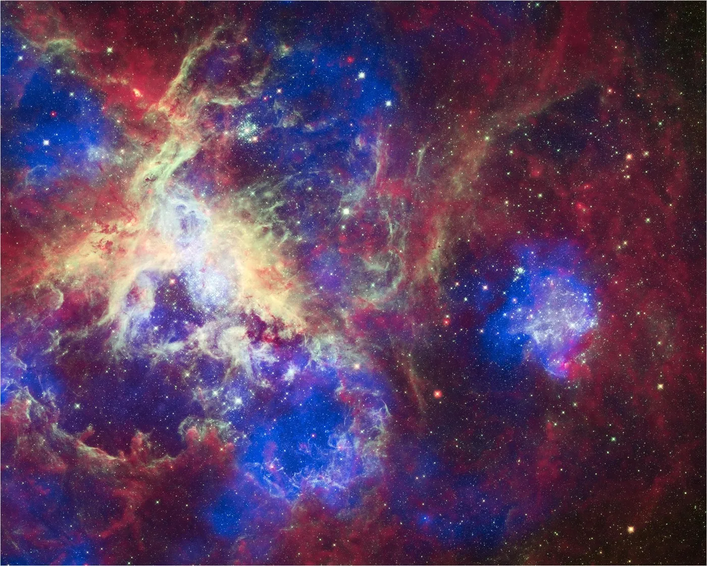 Motiv zidne tapete Tarantula maglica u Magellanovom oblaku