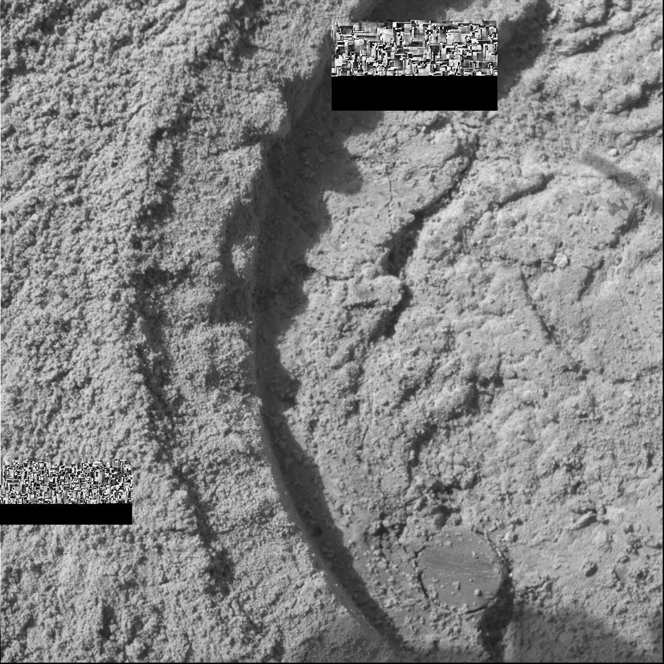Motiv zidne tapete Opportunity na Marsovoj površini