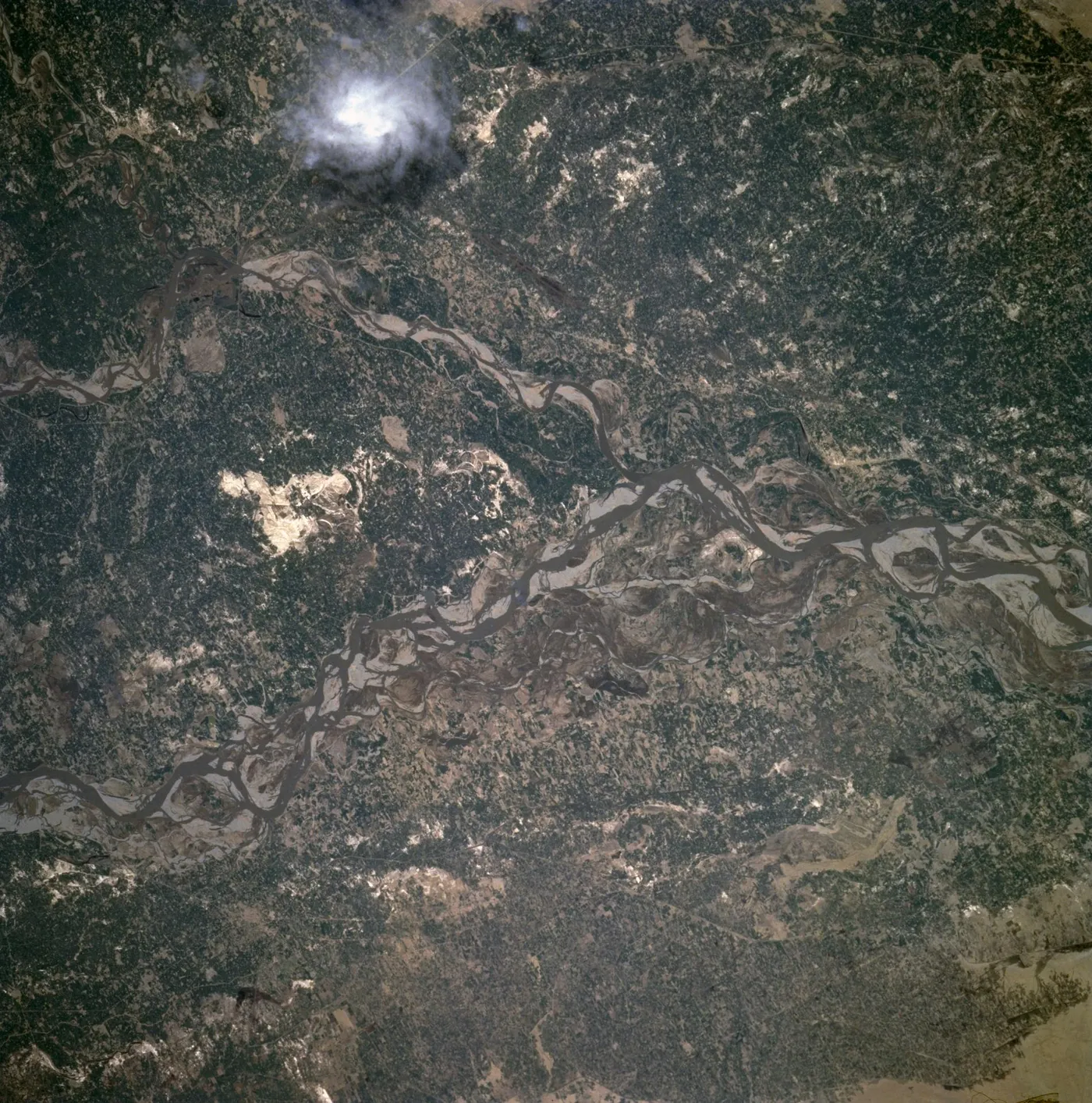 Motiv zidne tapete Zemljini prizori sa STS-75