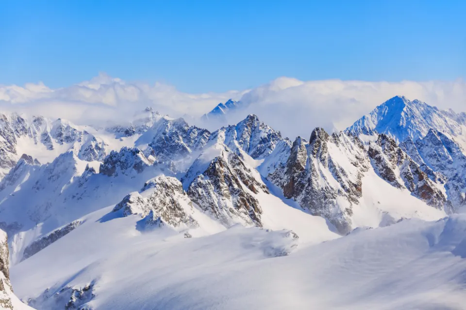 Motiv zidne tapete Planine Titlis u Alpama