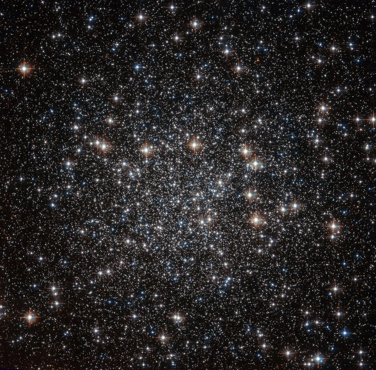 Motiv zidne tapete Hubble nebo puno zvijezda